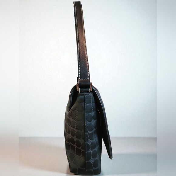 Kate Spade Rare Zoe Dot NOEL Black Shoulder Bag Vintage Y2K Like New - Picture 2 of 9